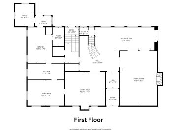 Blueprints for the The Louis Kamper Mansion in Indian Village, Detroit.
