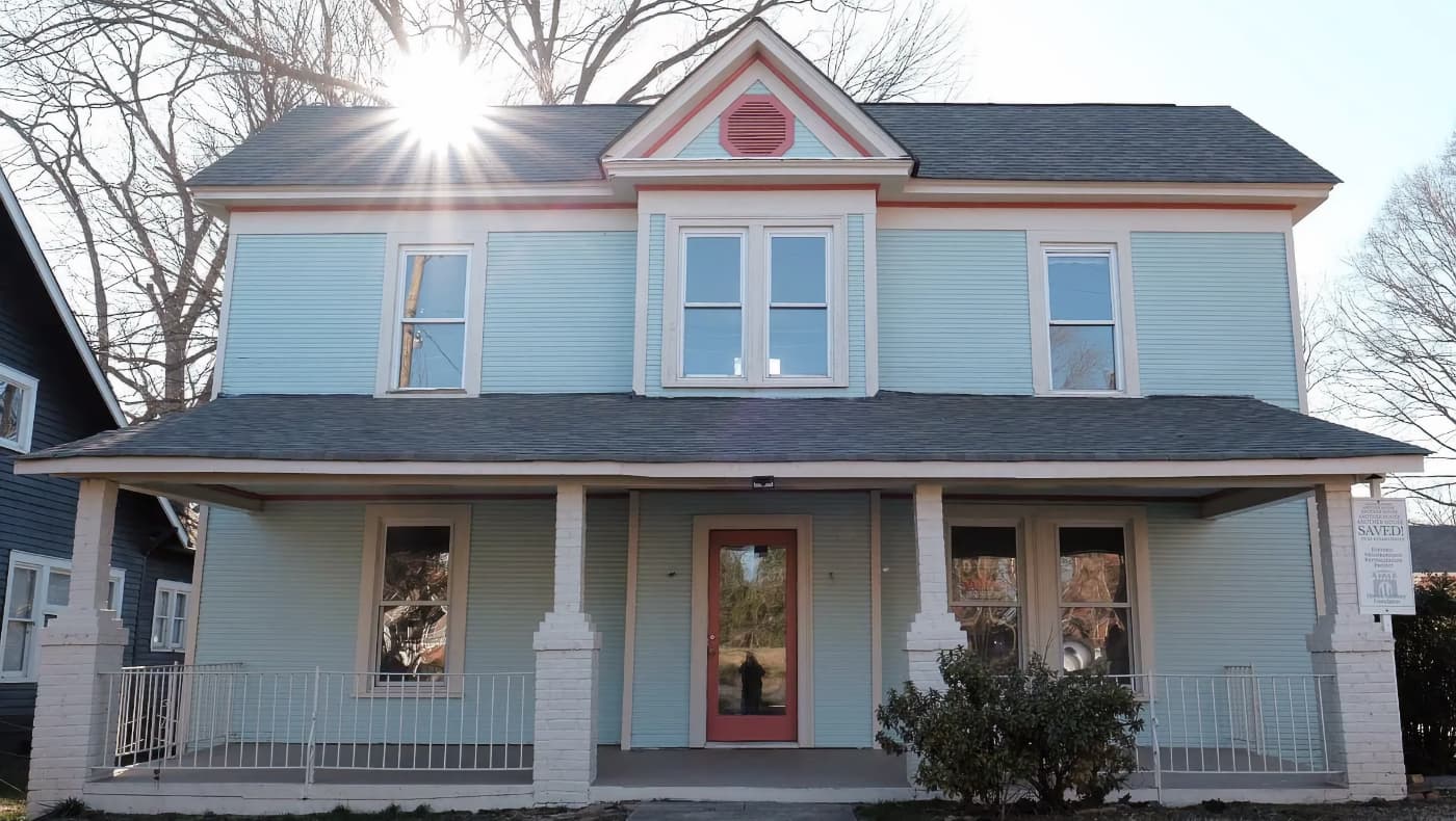 The Historic 1907 Fisher-Tutterow House in Salisbury, NC, for sale on PreservationDirectory.com.