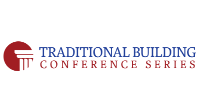Logo for the Traditional Building Conference, a sponsor of PreservationDirectory.com