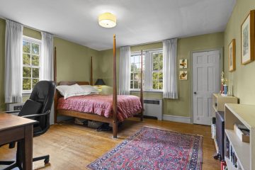 1938 Tudor Revival at 419 Lodges Lane, Elkins Park, Pennsylvania: second-floor bedroom